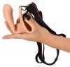 Silikonowy Strap-on +5cm